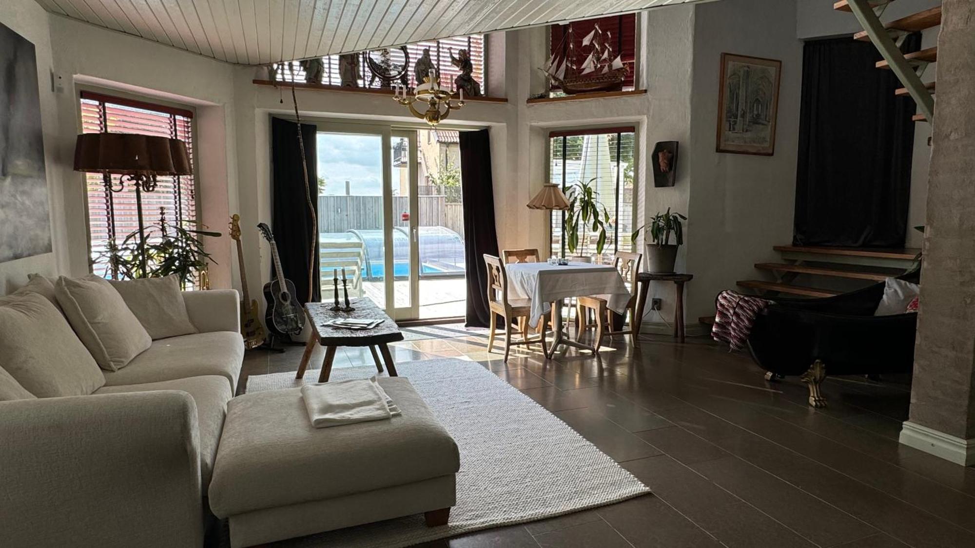 Modernt Hus Naera Stad Och Strand Ystad Buitenkant foto