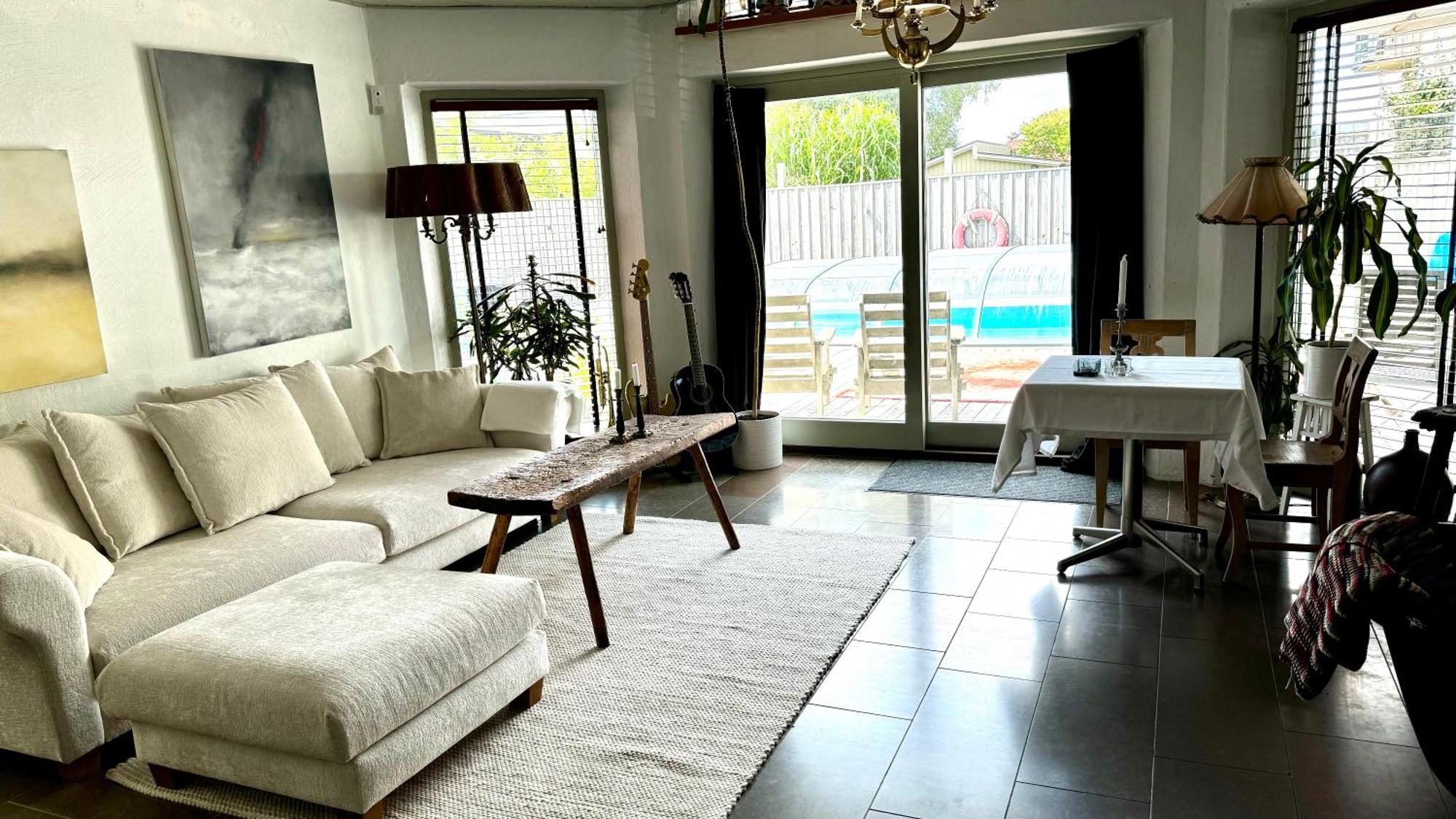 Modernt Hus Naera Stad Och Strand Ystad Buitenkant foto